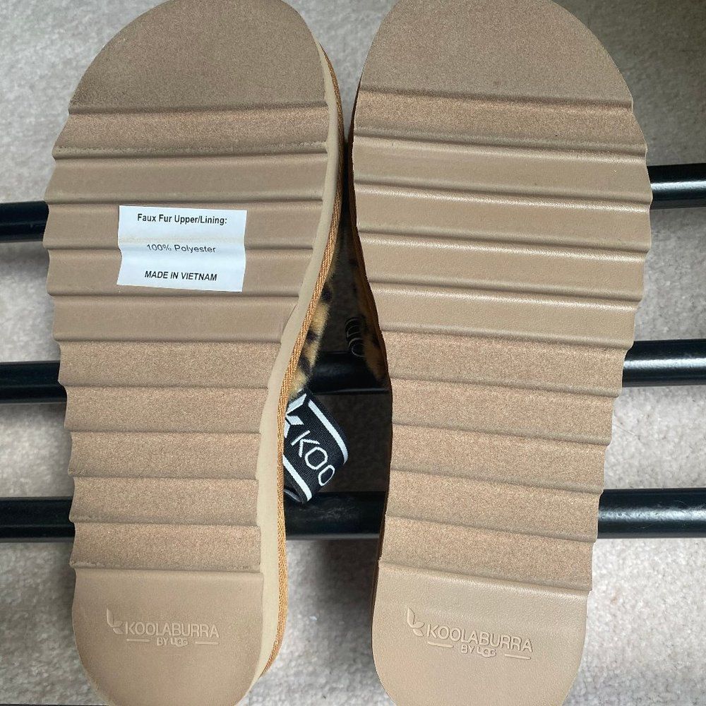 KOOLABURRA By UGG Women Furr-ah Plush Sandals - NEW NWOB - Picture 8 of 8
